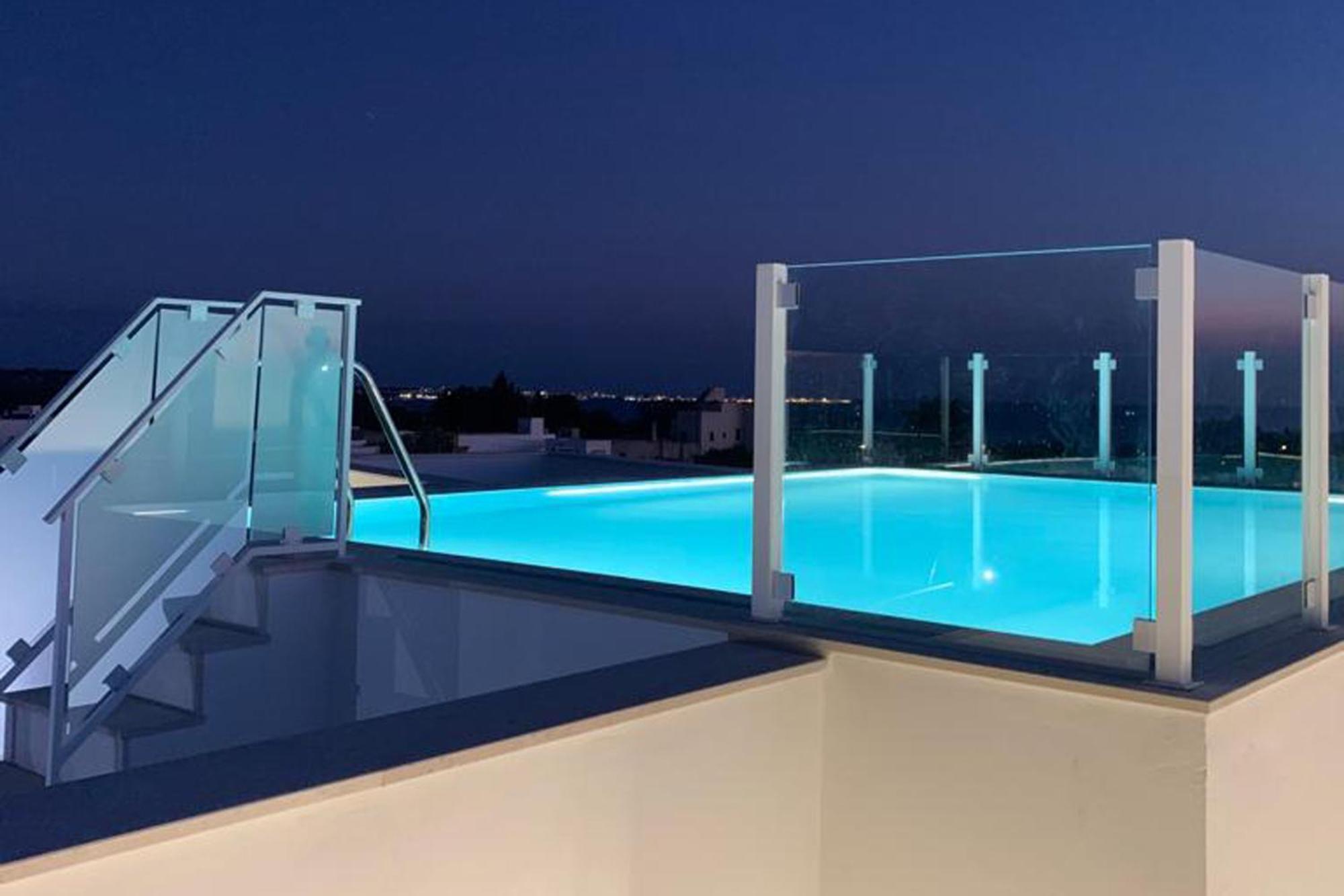 Appartamento Piscina Panoramica Vista Mare - Wifi - Ac Int 9 Santa Maria al Bagno Esterno foto